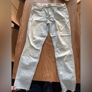 MOTHER Slim Jeans in Light Wash